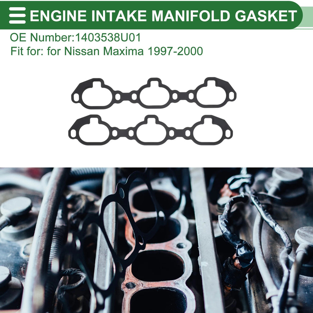 Engine Intake Manifold Gasket for Nissan Maxima (1997–2000) No. 1403538U01