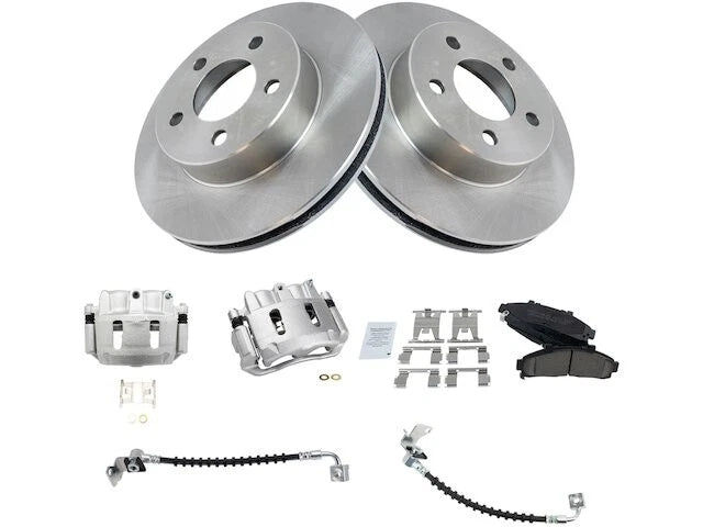 Front Brake Pad Rotor Caliper Set for Mazda B4000 (1998–2002) NX955VF