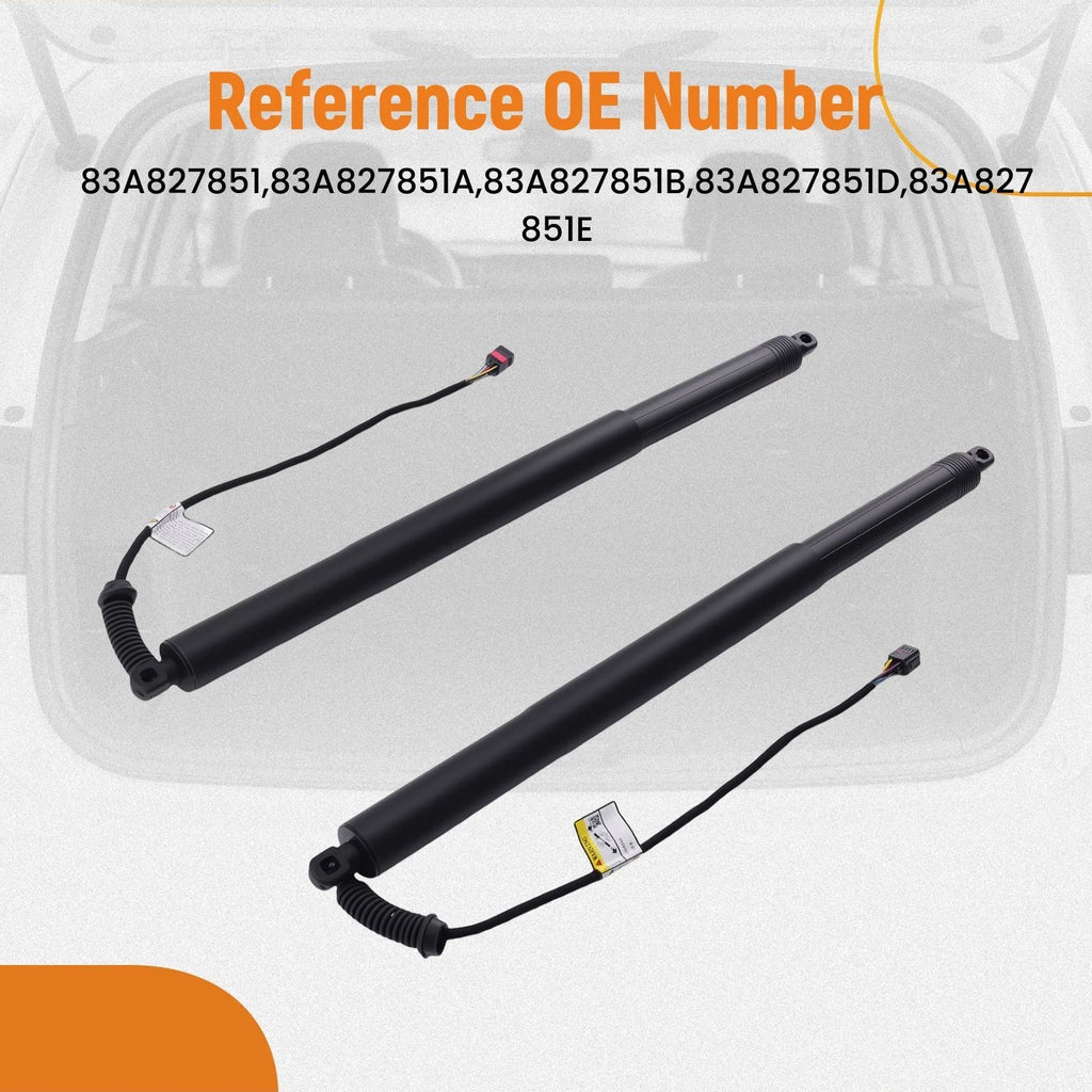 Rear Tailgate Lift Support Struts for Audi Q3 2.5 RS quattro (2011–2018) 83A827851E