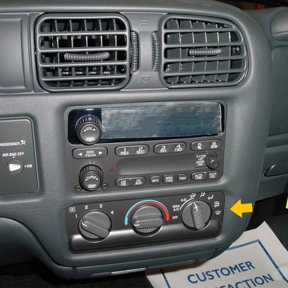 Climate Control Knob for Chevy Blazer S10 GMC Jimmy Sonoma (1998–2005)