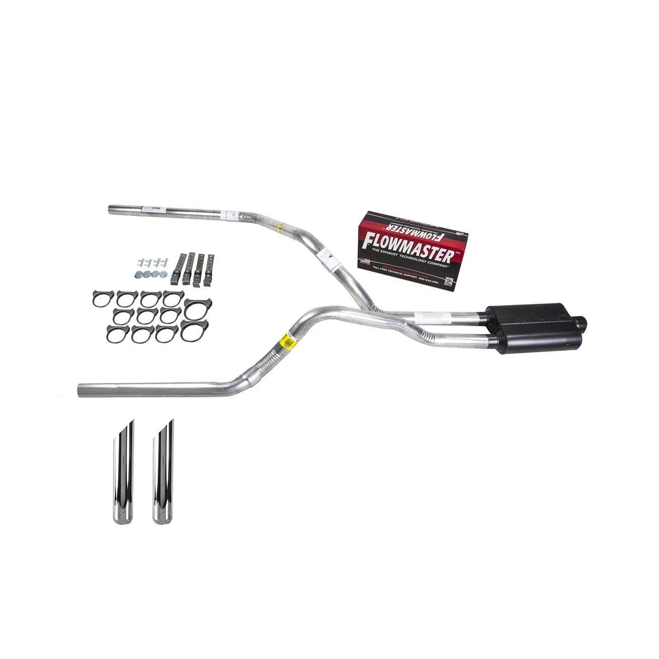 Dual Exhaust Pipe for S10/S15 (1983-1994) Flowmaster Super 44
