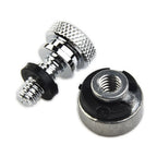 Set of 4 Rear Fender Bolt Screw Mount Nut Replacements for Seat