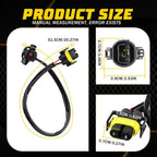 Fog Light Conversion Wire Harness for H11 H8 PSX24W (Compatible Models)