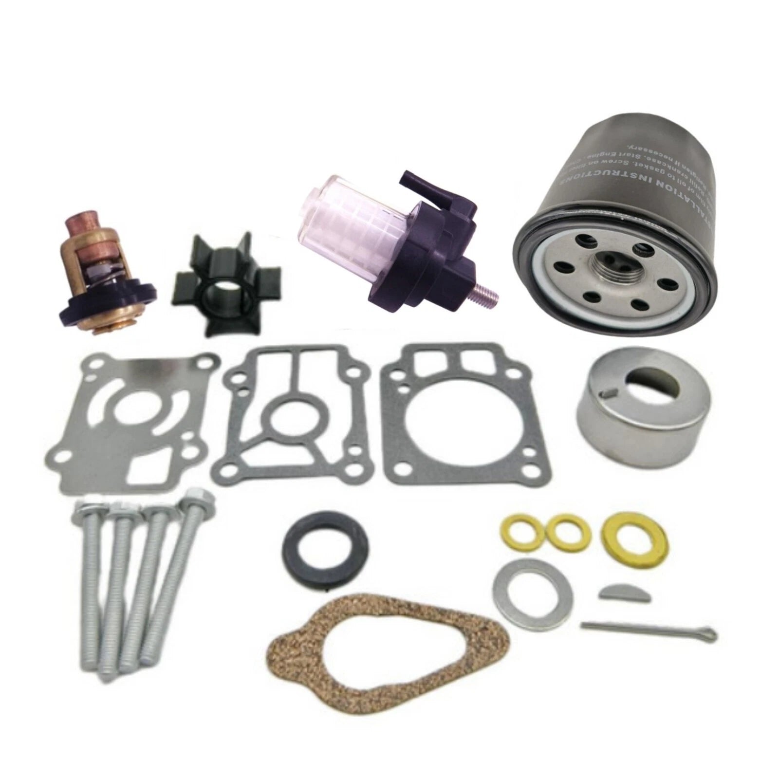 Engine Maintenance Kit for Mercury Mariner 20 30 HP (2000–2009) 8M0120839 853792A07 35-8M0162831