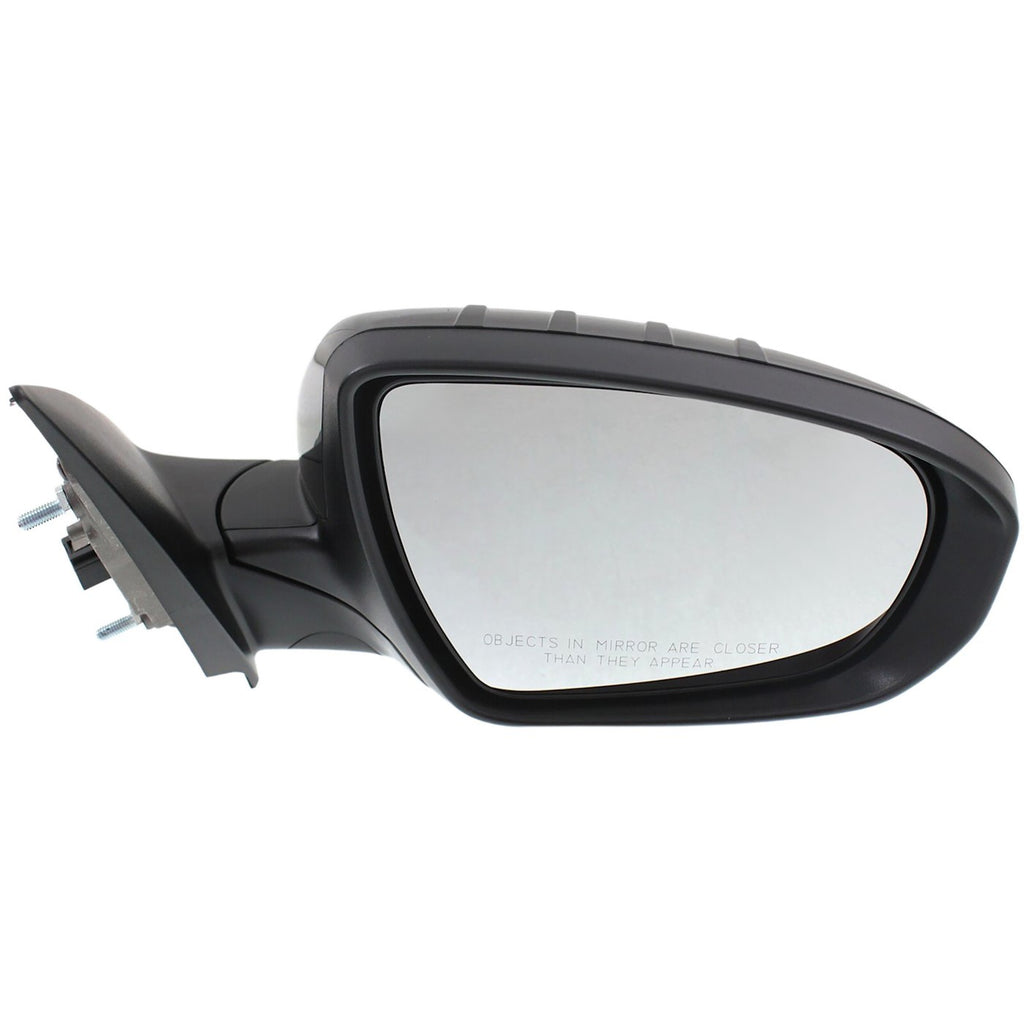 Set of 2 Heated Mirrors for Kia Optima (2014–2015) Manual Fold Paintable