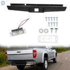 Rear Steel Bumper Roll Pan for GMC Canyon/Chevy Colorado (2004–2012)