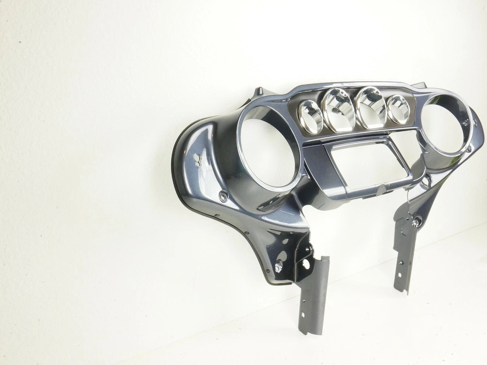 Inner Fairing Gauge Trim for Harley Street Glide CVO (2019) - Charred Steel