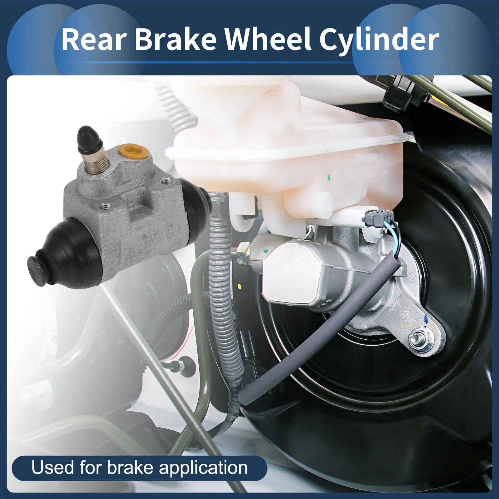 Rear Brake Wheel Cylinder No. 5833025000 for Hyundai Accent (2000–2002)
