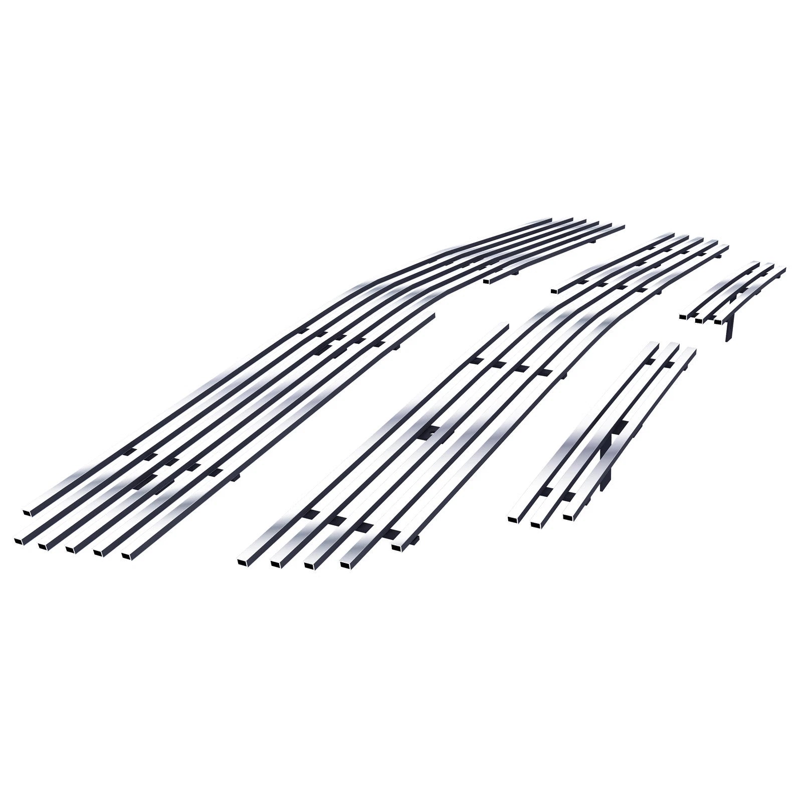 Chrome Billet Grille Combo for Chevy Silverado 1500/Avalanche (2003–2006)