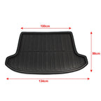 Rear Trunk Tray Cargo Boot Liner Mat for Kia Seltos (2020–2022) 1 PC Black