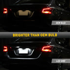 Rear LED License Plate Light Kit for Nissan Altima/Sentra/Maxima