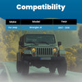 Adjustable Track Bar for Jeep Wrangler JK (2007–2018) 0-6" Lift