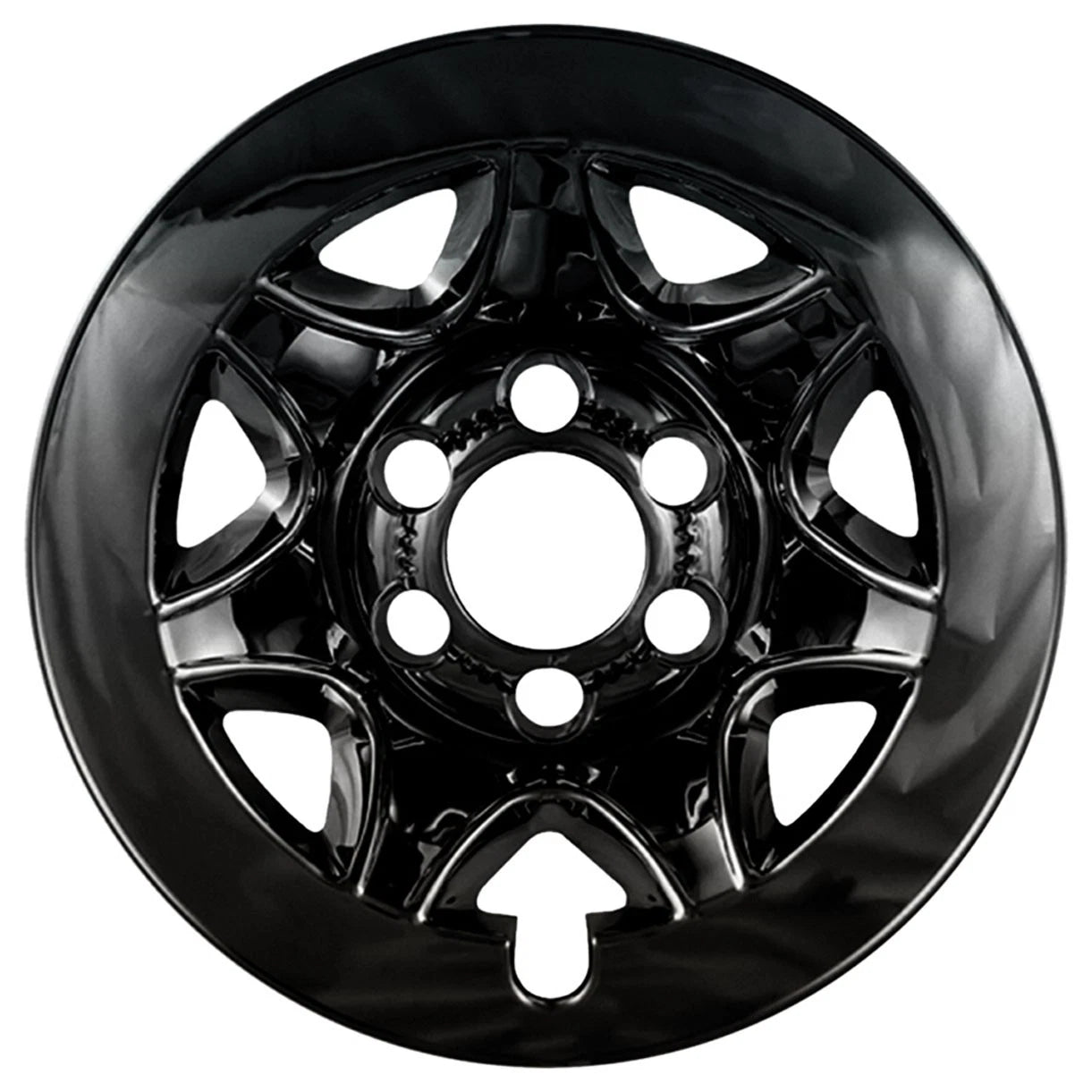 Wheel Skins Gloss Black 17 Inch Replacement for Chevy Tahoe (2015–2017)