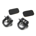 2X Tie Down Anchors Hooks for Chevy Silverado (2007–2023) Black
