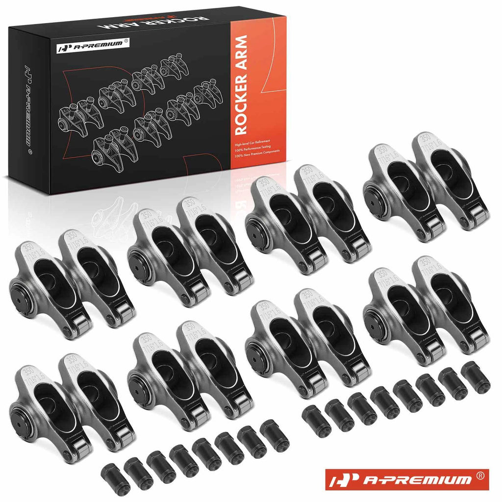 Set of 4 Roller Rocker Arms for Chevy SBC 350 (1973–1986)