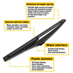 Rear Window Wiper Arm & Blade for Dodge Durango (2011–2019)