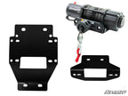 Winch Mounting Plate & 4500 lb Winch for Polaris RZR XP 900 (2011–2014)