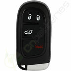 2X Key Shell Case Fob for Jeep Cherokee (2014–2020)
