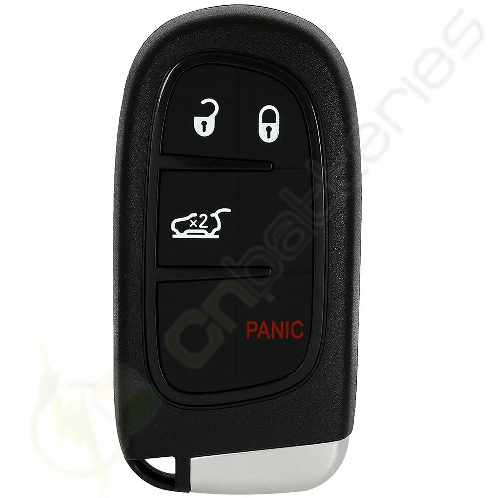 2X Key Shell Case Fob for Jeep Cherokee (2014–2020)