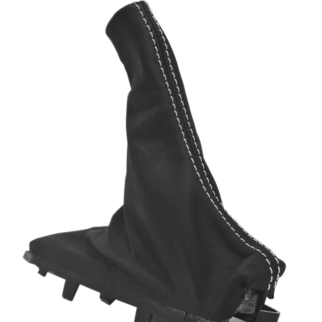E Brake Boot for Ford Mustang (2015–2020) Black Leather Synthetic