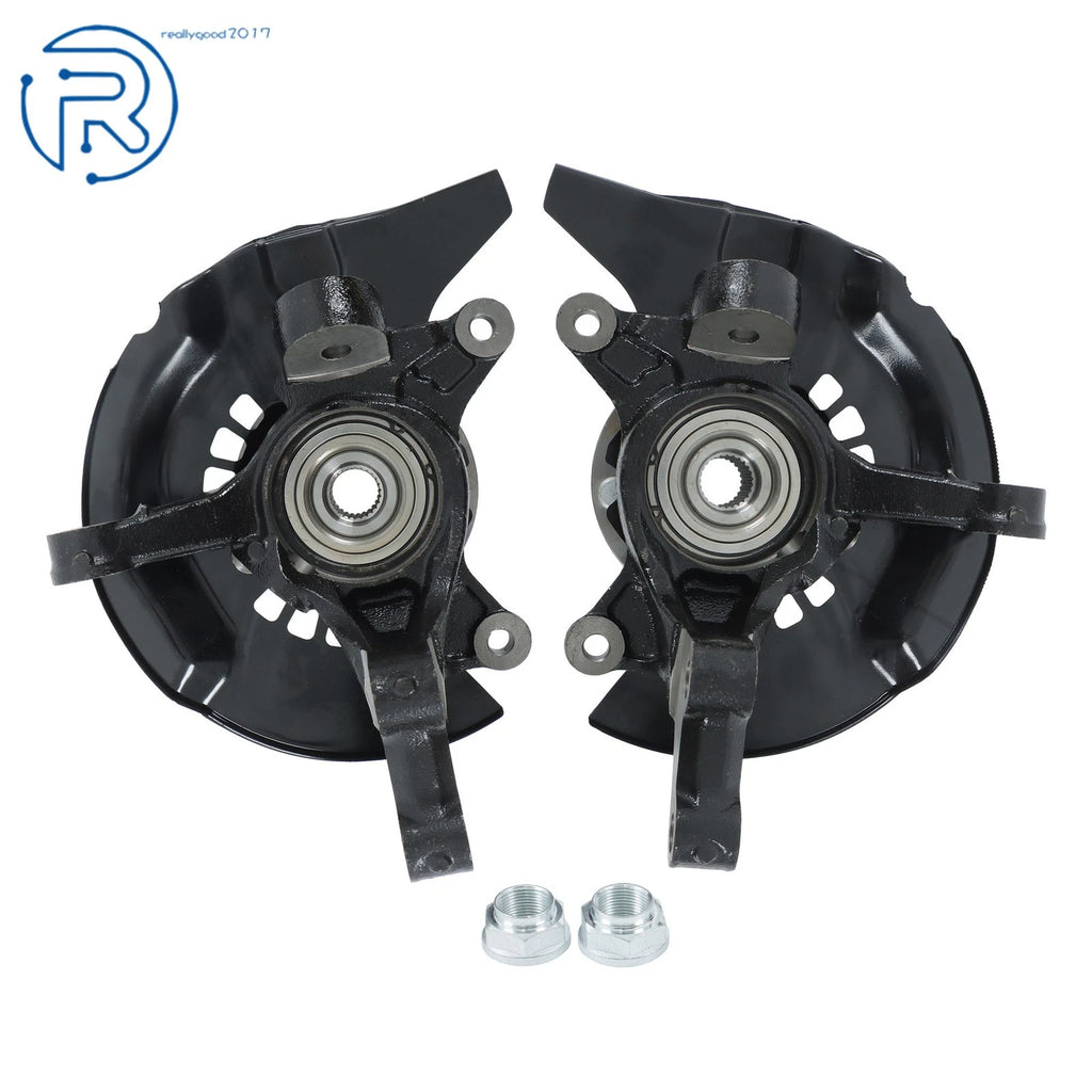 Front Steering Knuckle & Wheel Hub Bearings for Toyota Highlander
