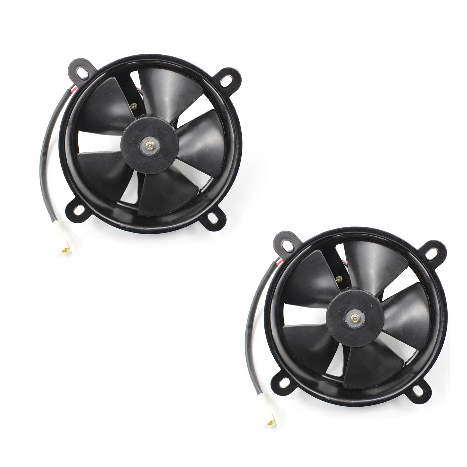 2X 6" Radiator Thermo Electric Cooling Fan for Dirt Quad Bike ATV (150cc 300cc)