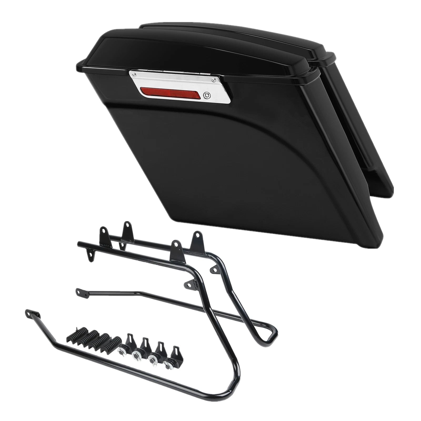 Hard Saddlebags with Conversion Brackets for Harley Softail (1984–2017)