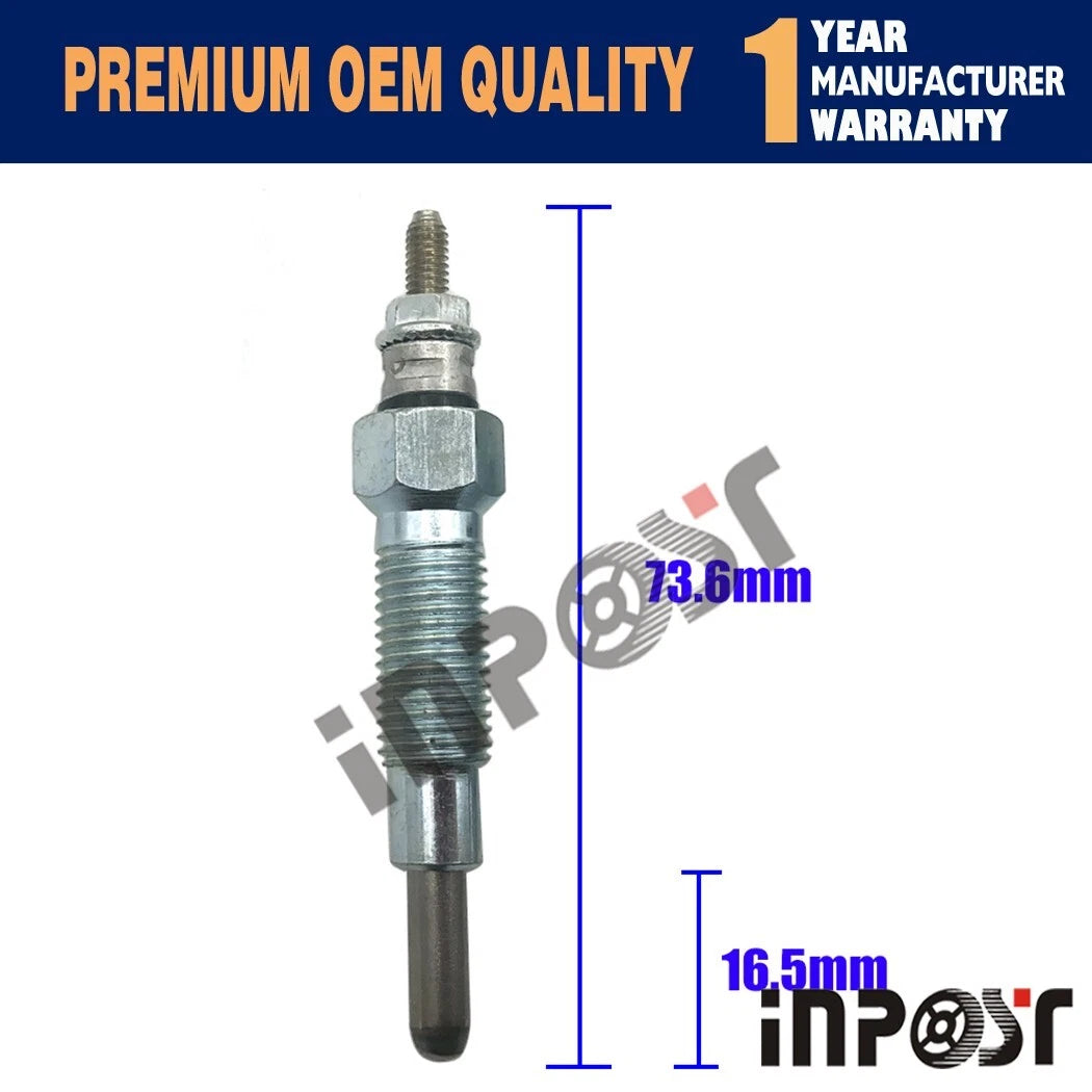2pcs Glow Plug for Kubota Z750