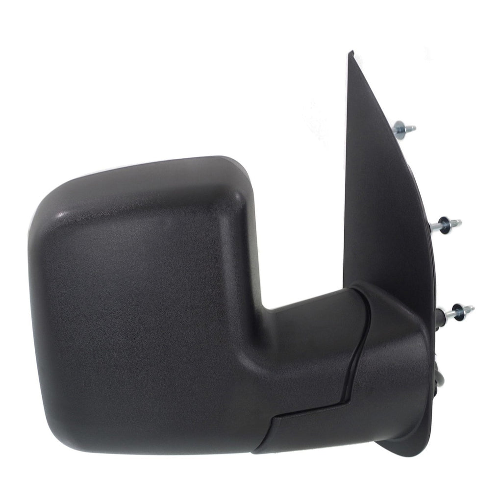 Power Mirror Set of 2 for Ford E-350 Super Duty (2009–2013) Black Manual Folding