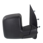 Power Mirror Set of 2 for Ford E-350 Super Duty (2009–2013) Black Manual Folding