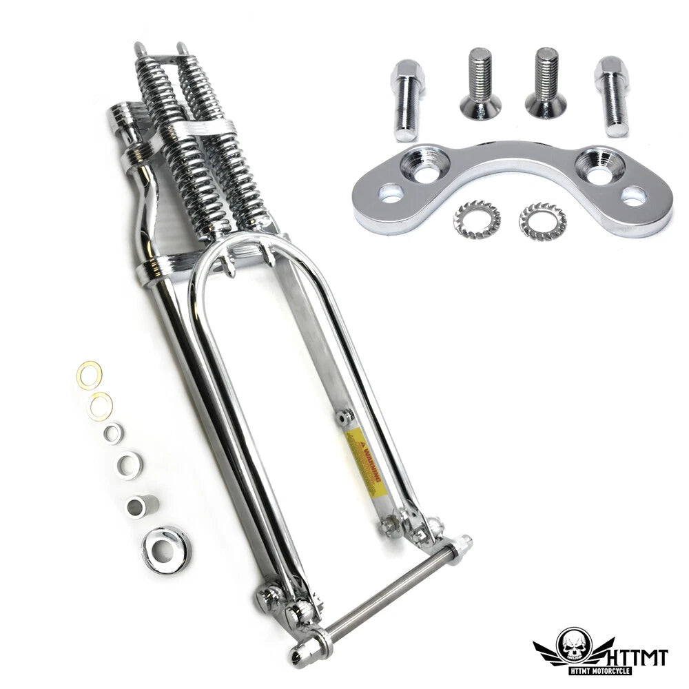 20" Springer Front End with Handlebar Adapter for Harley Chopper Bobber