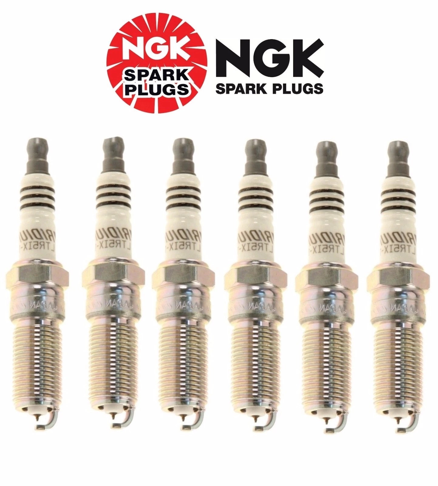 Set of 6 NGK Iridium Spark Plugs LTR5IX-11 4344 for Chevy GMC Ford Saab