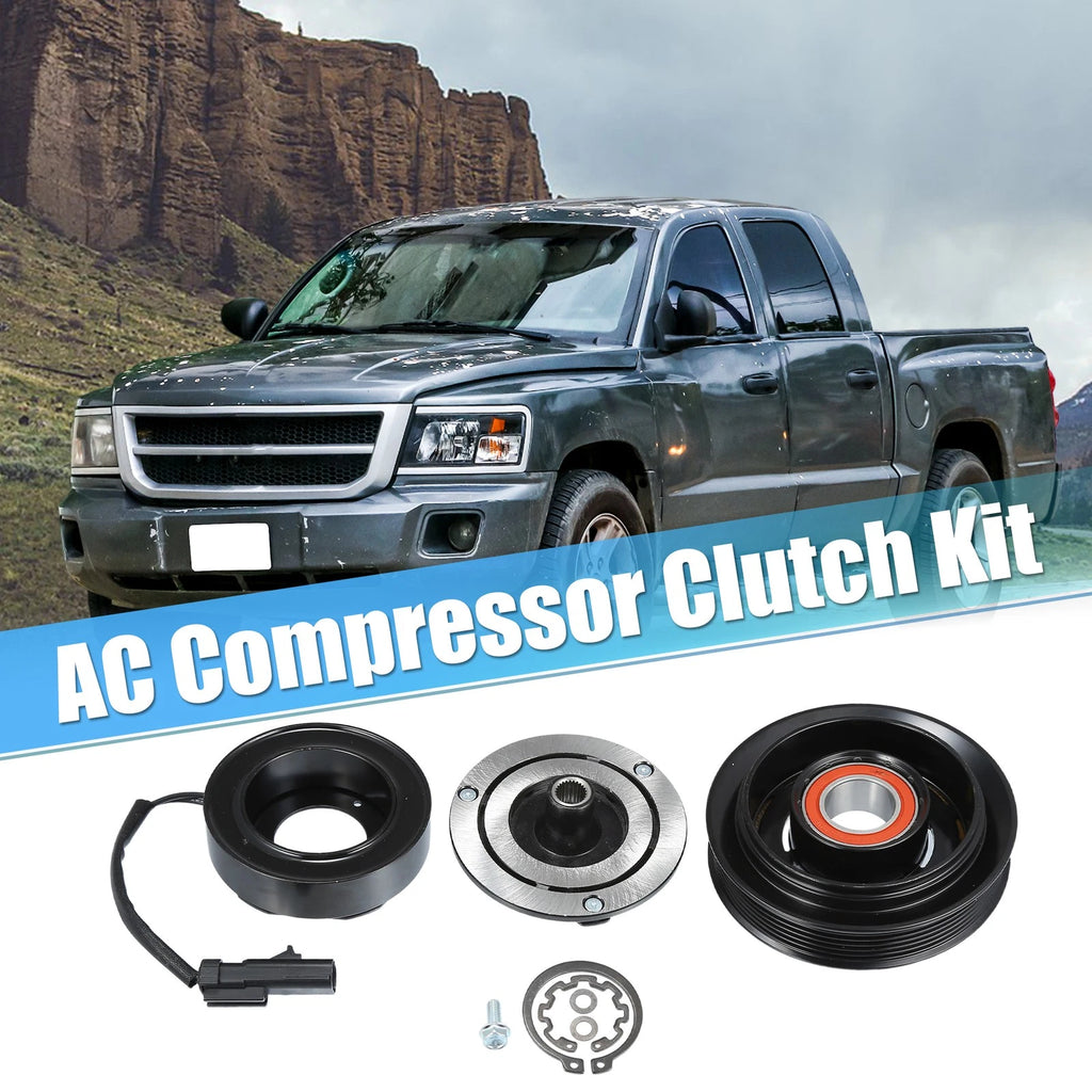 Set of 1 AC Compressor Clutch for Dodge Dakota (2004–2007) A/C Clutch Assembly