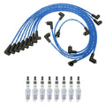 NGK 7mm Wire Set & 8 Iridium Spark Plugs for Bel Air V8 (1953–1957)