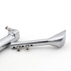Adjustable CNC Aluminum Kickstand for Yamaha Star Vmax 1200 (1985–2008) Chrome T9