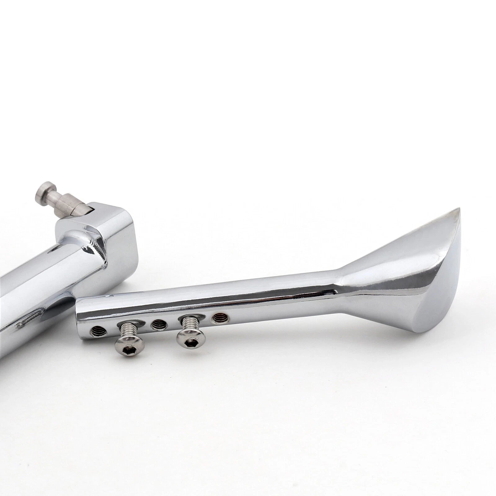 Adjustable CNC Aluminum Kickstand for Yamaha Star Vmax 1200 (1985–2008) Chrome T9