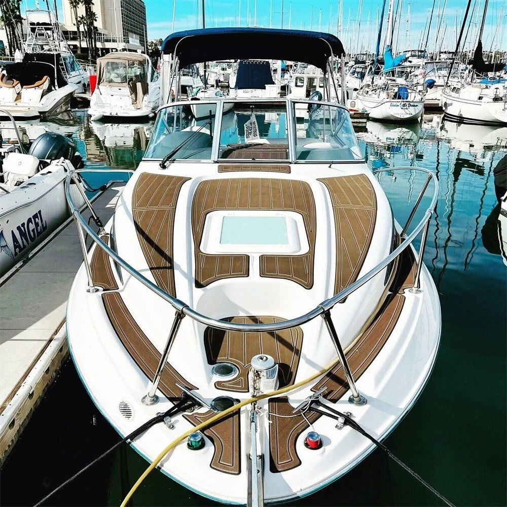 EVA Foam Faux Teak Deck Floor Mat for Bayliner 245 SB (2003)