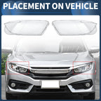 Pair Headlight Lens Covers for Volkswagen Passat B5.5 (2001–2005)