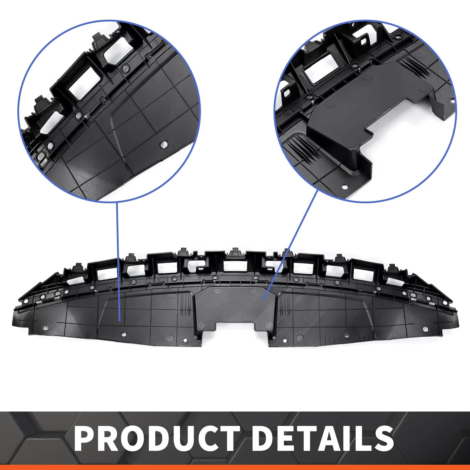 Radiator Support Cover Grille for Hyundai Elantra (2017–2018) 86356F2000 HY1224110