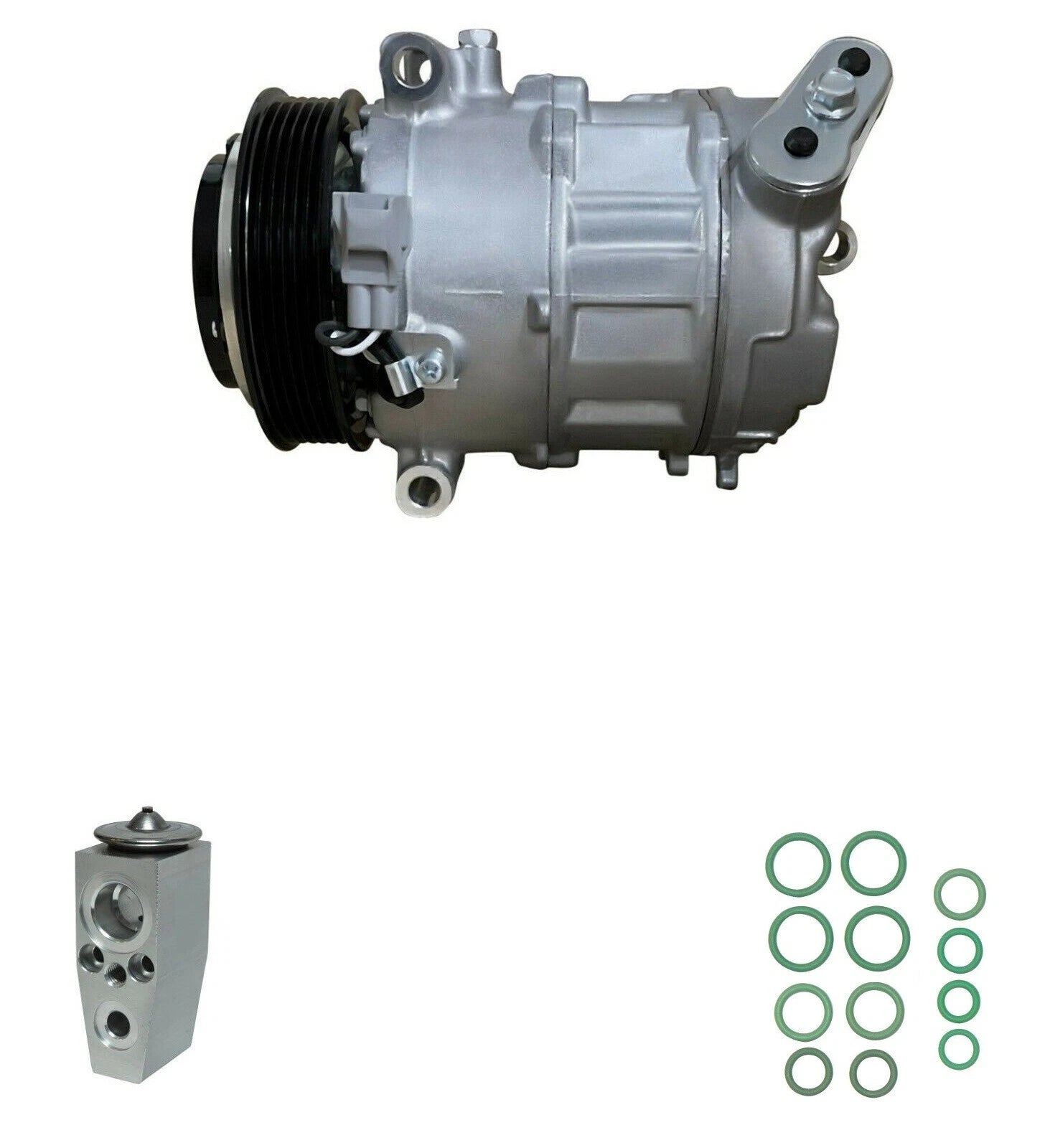 A/C Compressor Kit Replacement for Ram ProMaster 2500 3.6L V6 (2018–2018)