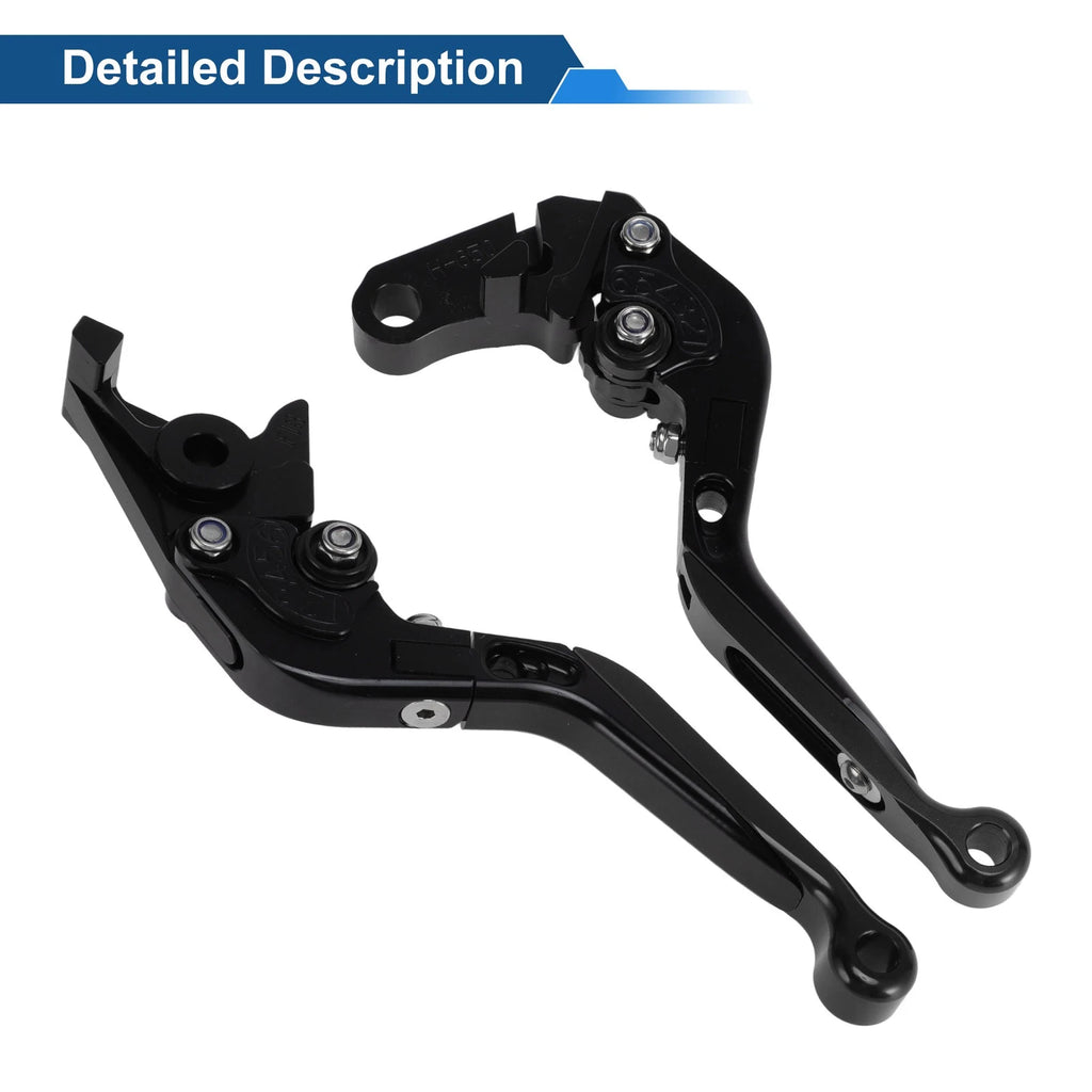 Adjustable Brake Clutch Lever for Honda NC700 (2016–2020) Solid Black