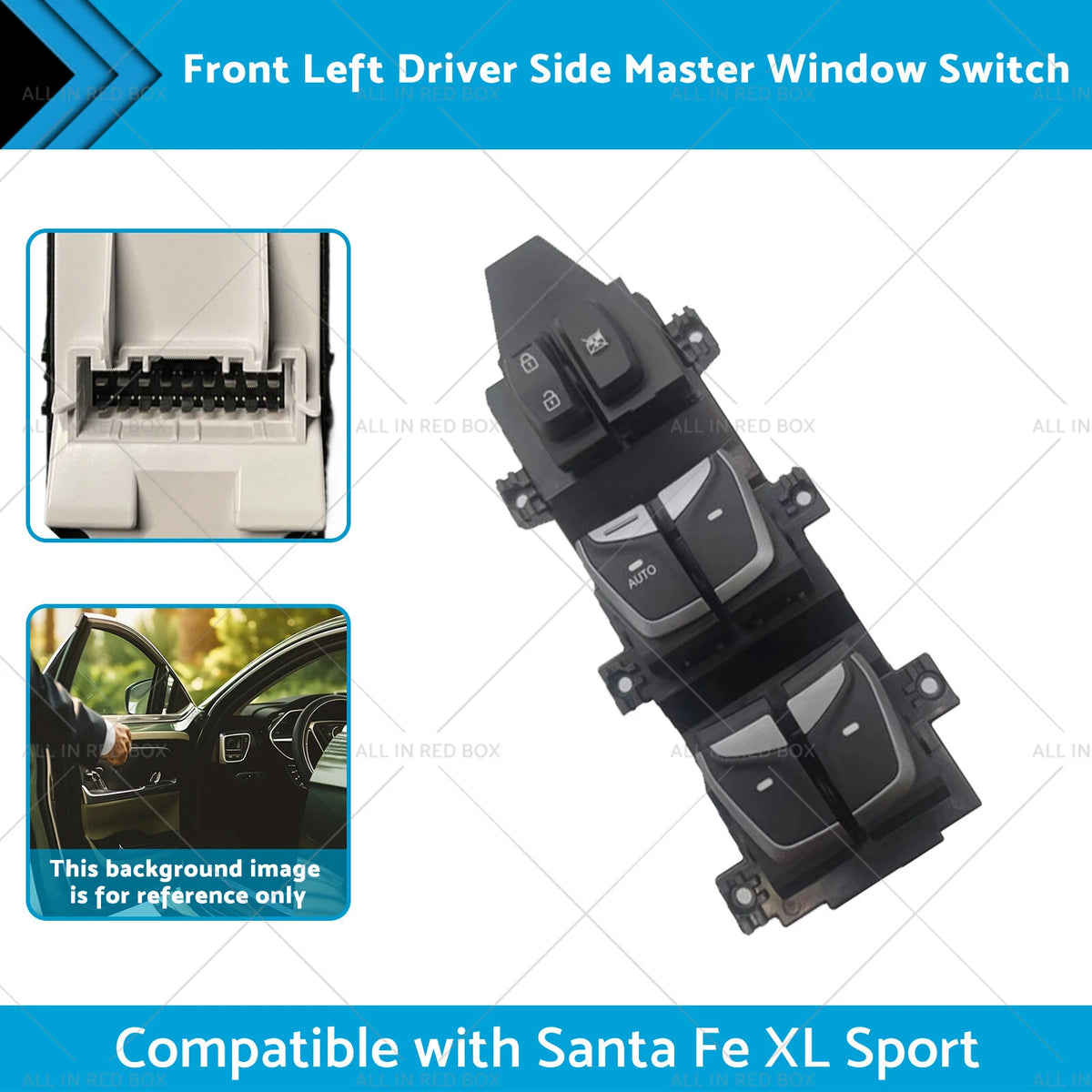 Master Window Switch for Hyundai Santa Fe XL (2017–2019)