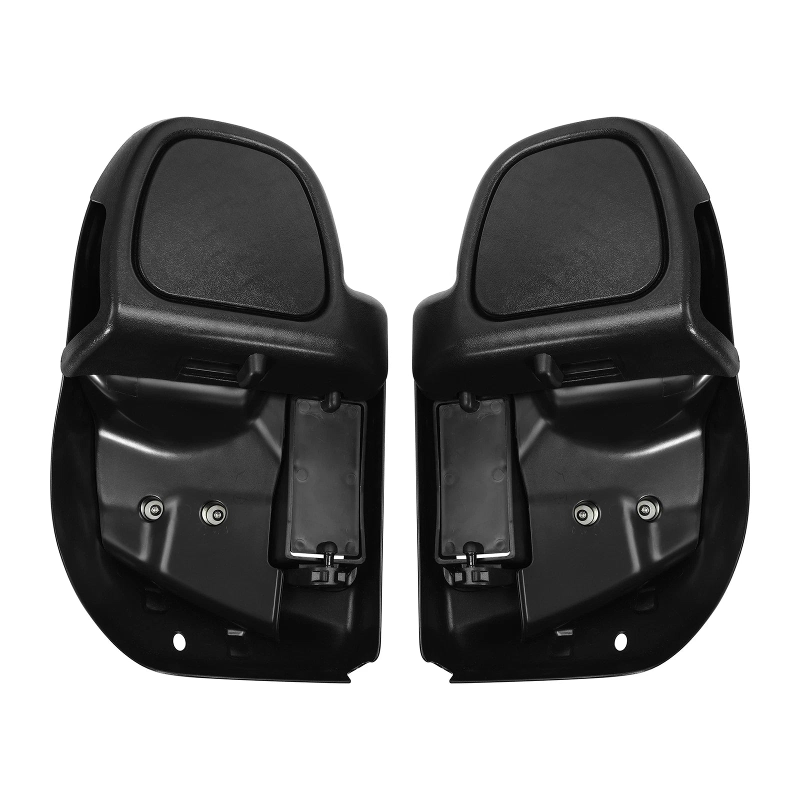 Lower Vented Fairings for Harley Road King Street Glide (2014–2024) Black Quartz