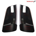 Set of 2 LED Tail Lights for Dodge Ram 1500 2500 3500 (2009–2018) Black Soot