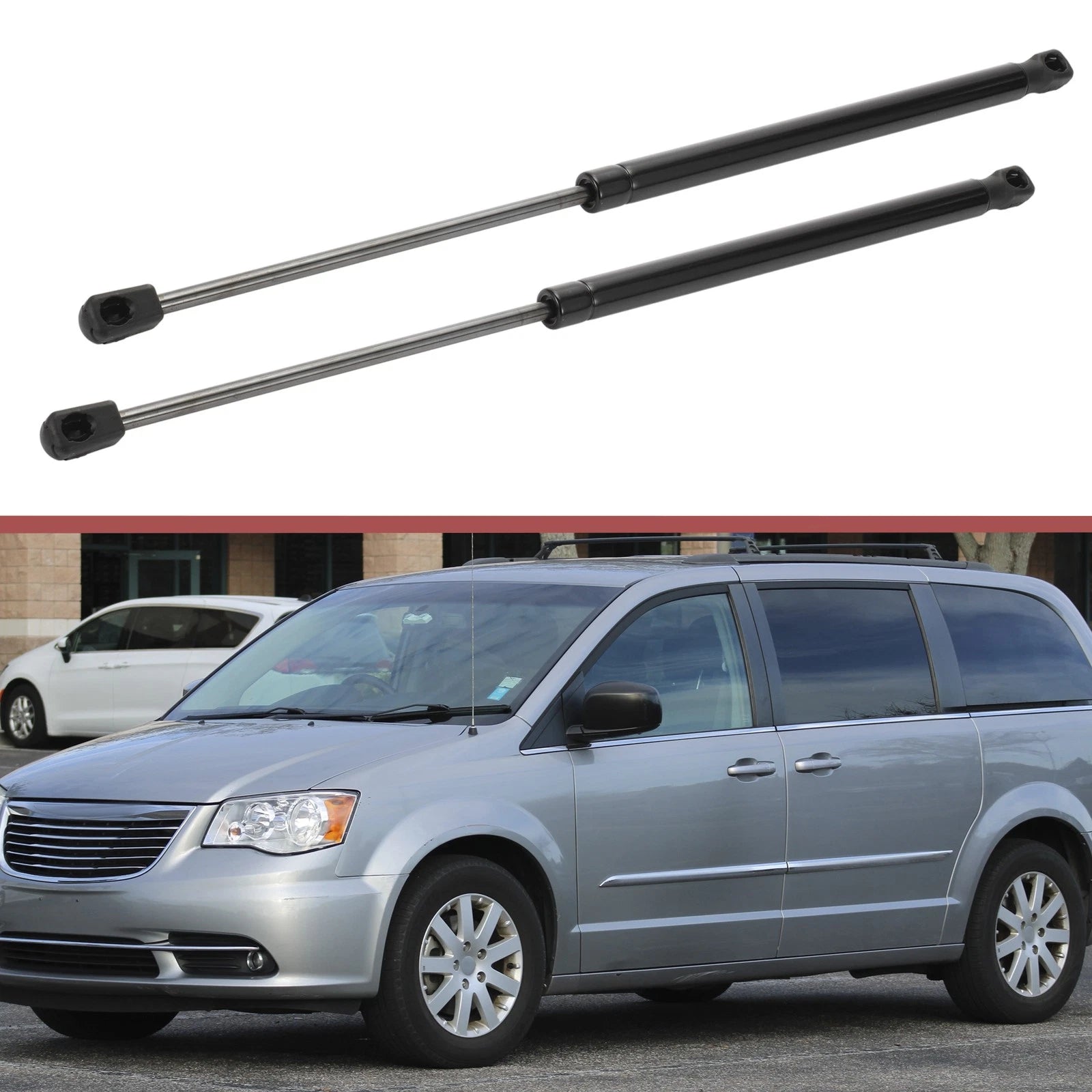2X Rear Hatch Lift Supports Struts for Kia Rio (2012–2017)