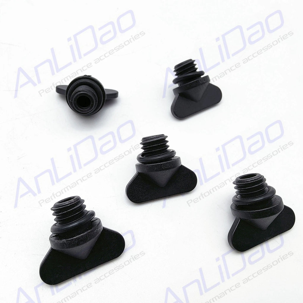 Set of 5 Drain Plug Screws for MerCruiser Manifold & Block (22-806608A02, 18-4226)