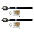 2X Front Inner Steering Tie Rod End Kit for Kia Forte Koup, Forte5 (2010–2016)