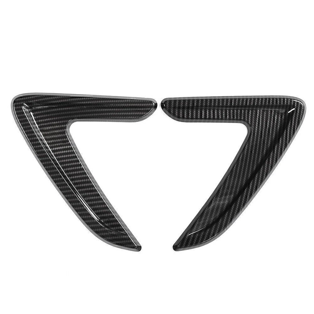 Fender Side Air Vent Outlet Cover Trim for BMW 3 Series F30 (2013–2018) Carbon Look