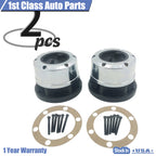 Set of 2 Locking Hubs for Nissan Pathfinder Frontier Xterra (1990–2004)