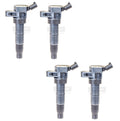 Set of 4 DENSO Ignition Coils for Hyundai Santa Fe Sonata Kia Optima Sportage (L4)